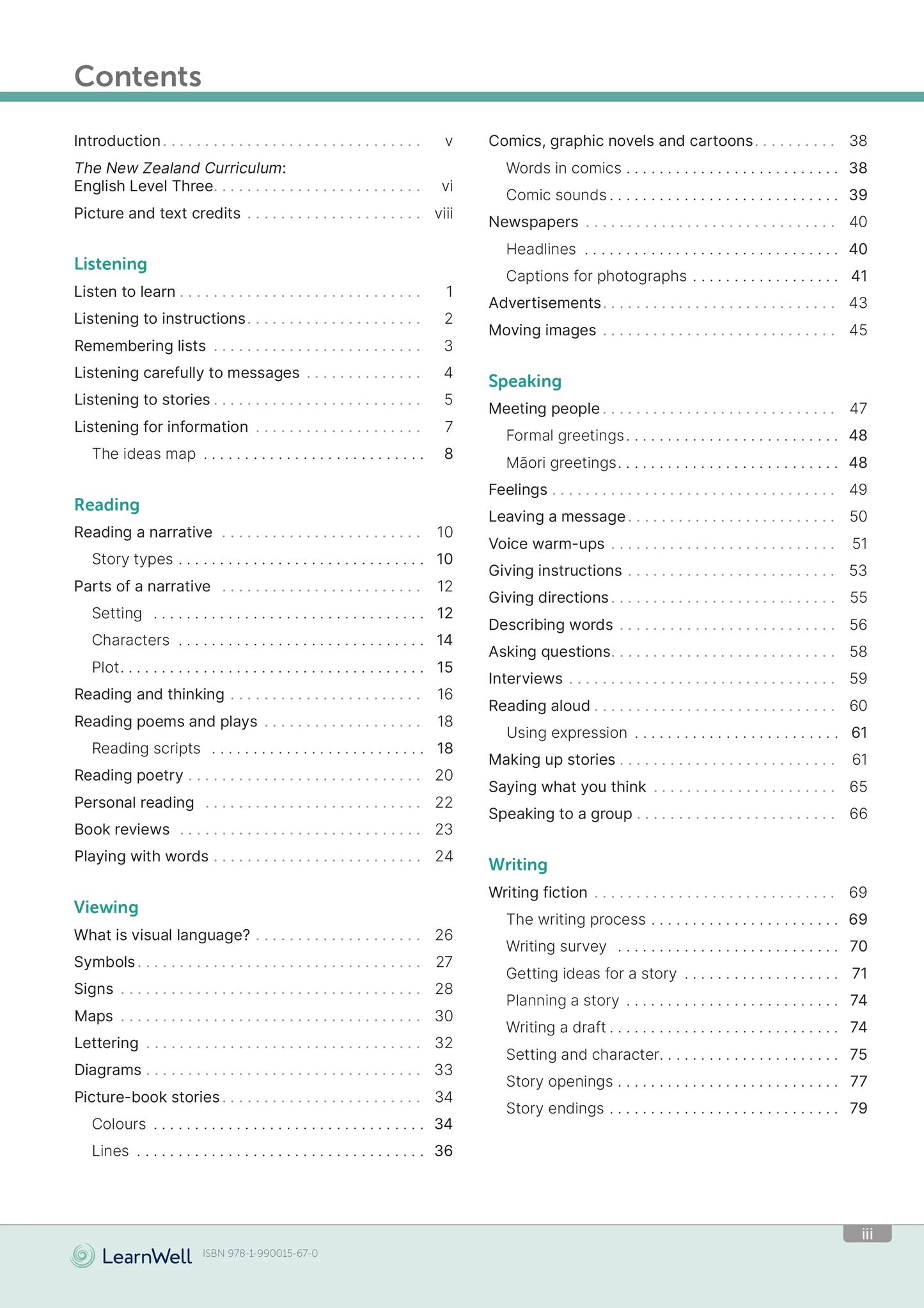 Learnwell Year 5 English Start Right Workbook