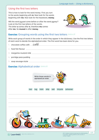 Learnwell Year 5 English Start Right Workbook
