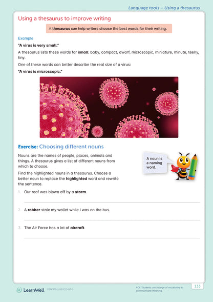 Learnwell Year 5 English Start Right Workbook