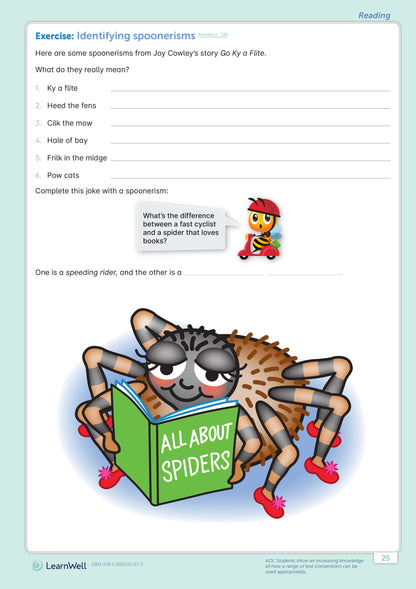 Learnwell Year 5 English Start Right Workbook