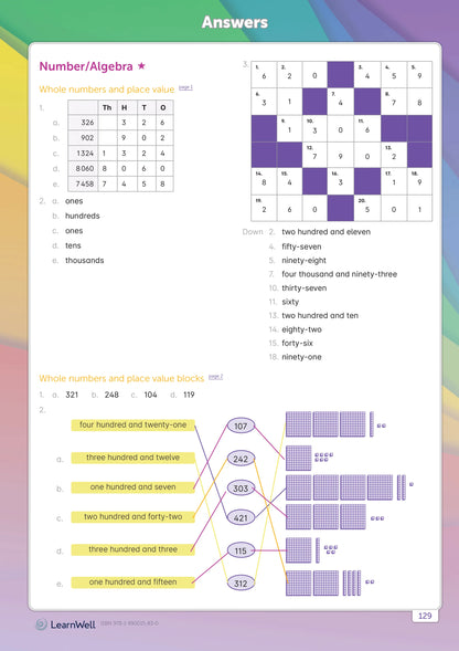 Learnwell Year 5 Mathematics Start Right Workbook