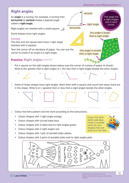 Learnwell Year 5 Mathematics Start Right Workbook