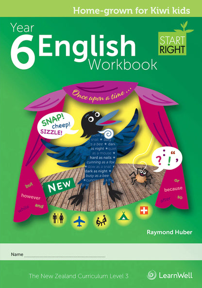 Learnwell Year 6 English Start Right Workbook Raymond Huber