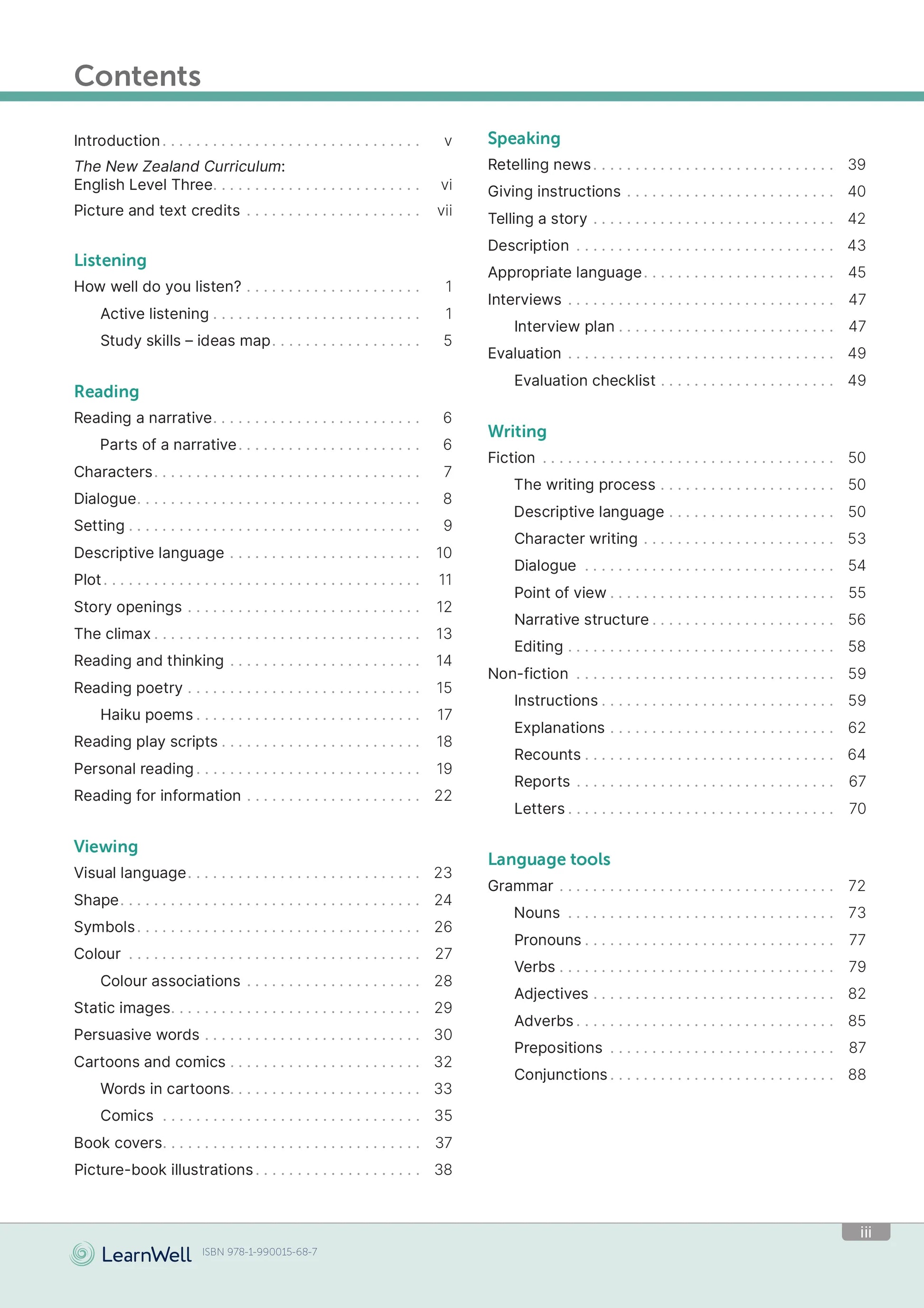 Learnwell Year 6 English Start Right Workbook Raymond Huber