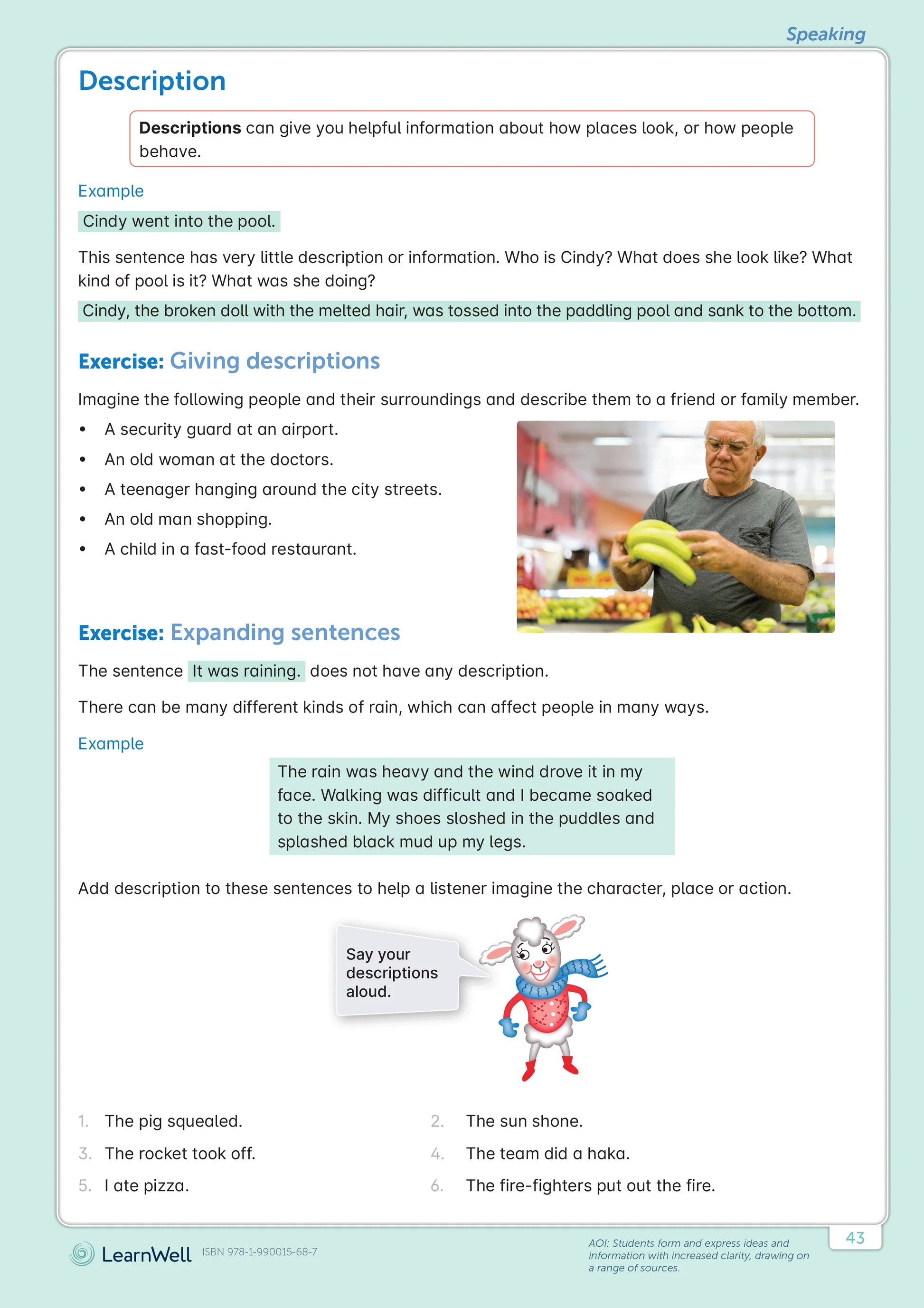 Learnwell Year 6 English Start Right Workbook Raymond Huber
