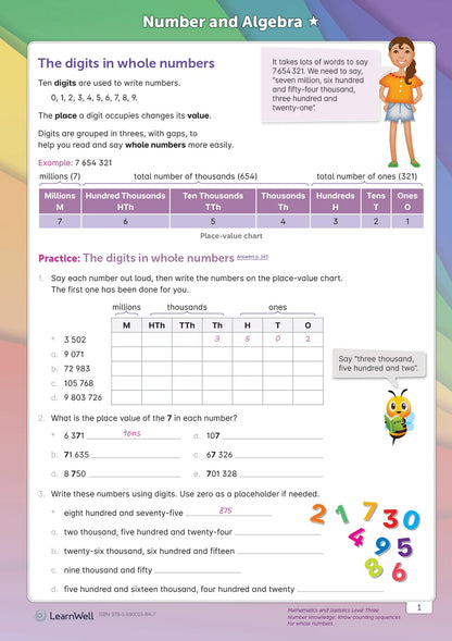 Learnwell Year 6 Mathematics Start Right Workbook
