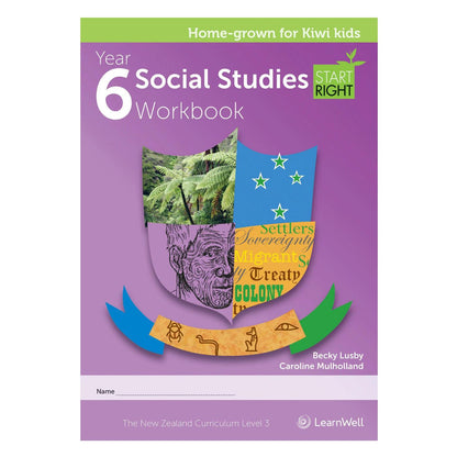 LearnWell Year 6 Social Studies Start Right Workbook