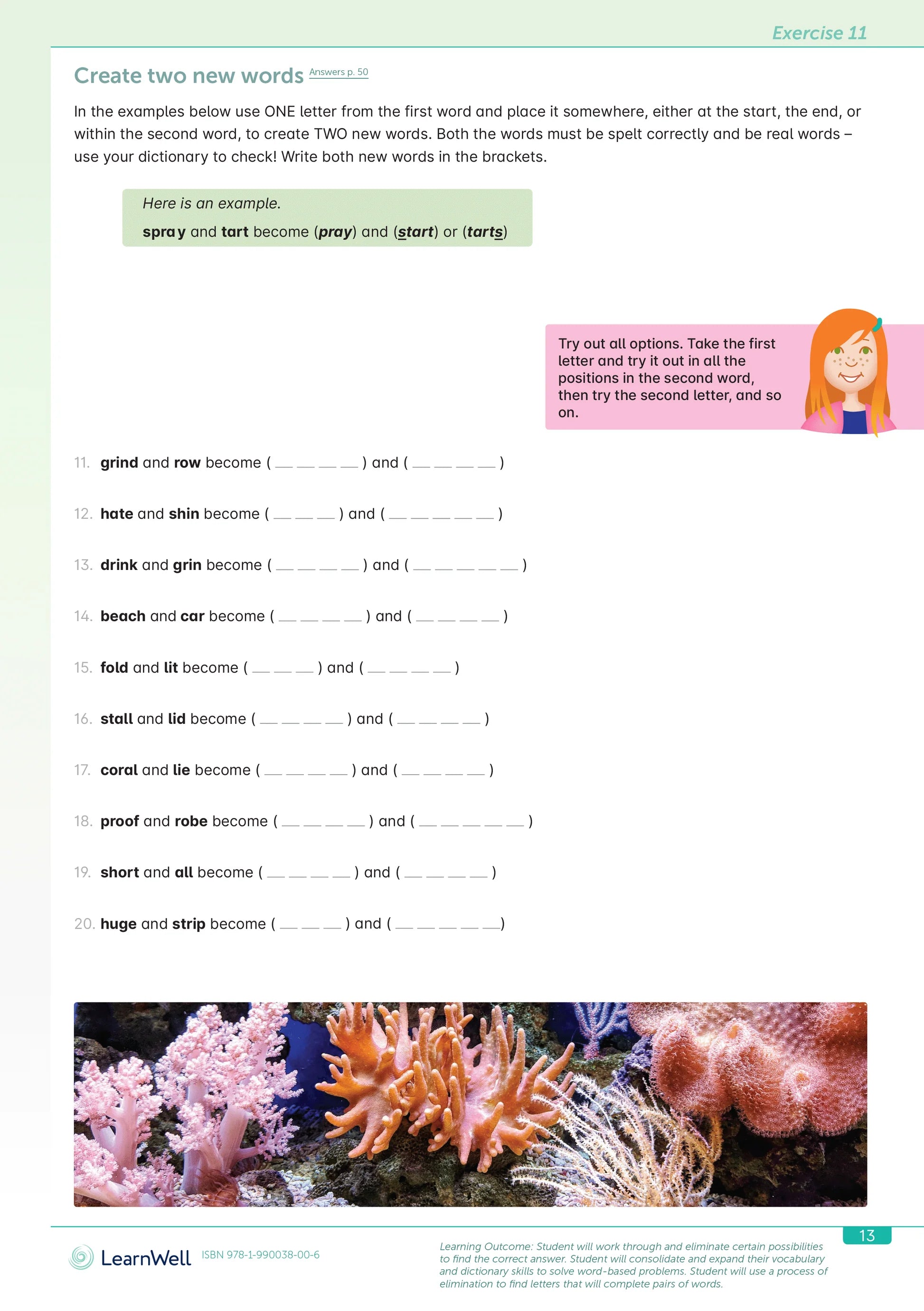 Learnwell Year 7 Logic and Problem Solving Start Right Workbook ...