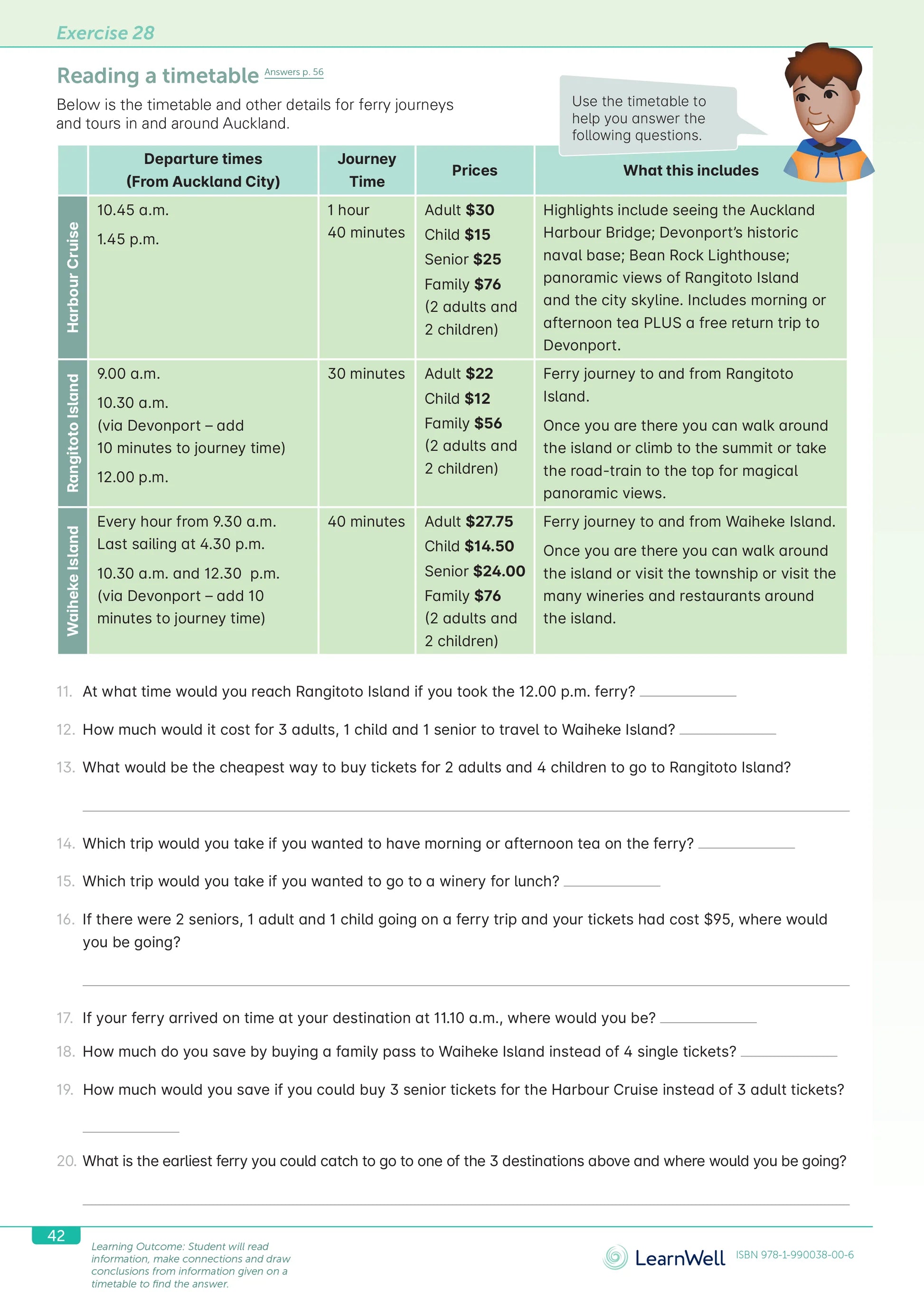 Learnwell Year 7 Logic and Problem Solving Start Right Workbook ...