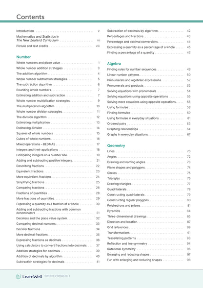 Learnwell Year 7 Mathematics Start Right Workbook