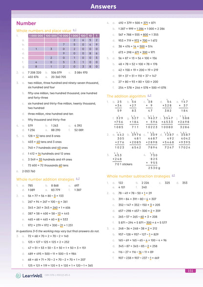 Learnwell Year 7 Mathematics Start Right Workbook