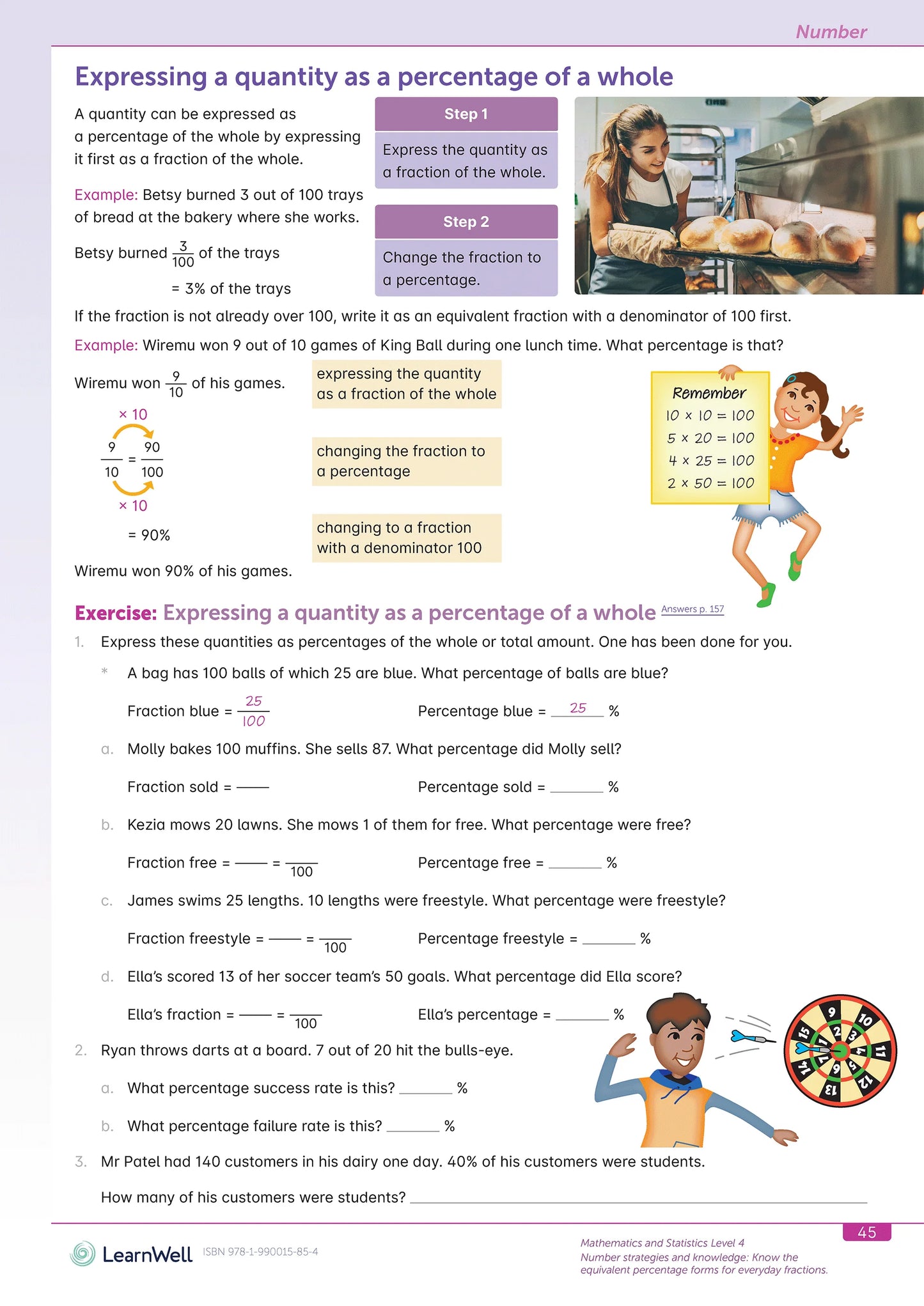 Learnwell Year 7 Mathematics Start Right Workbook