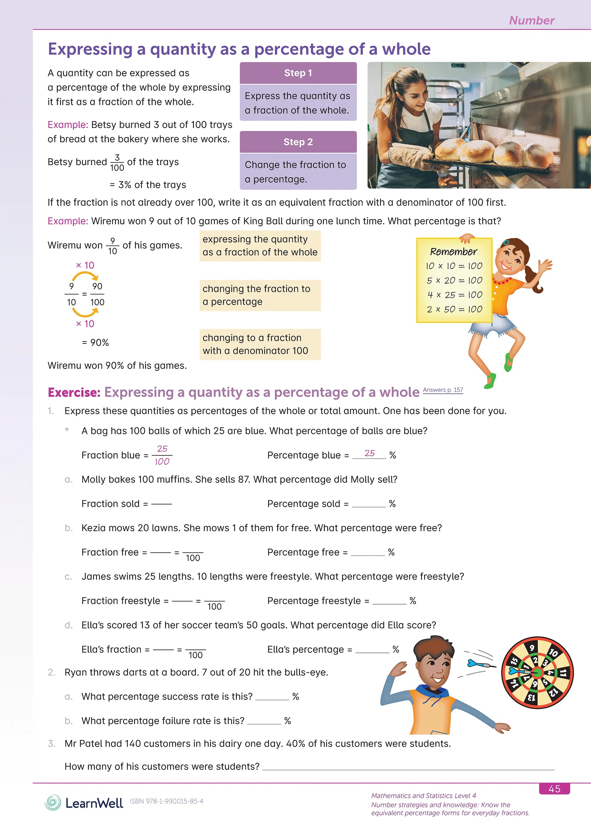 Learnwell Year 7 Mathematics Start Right Workbook