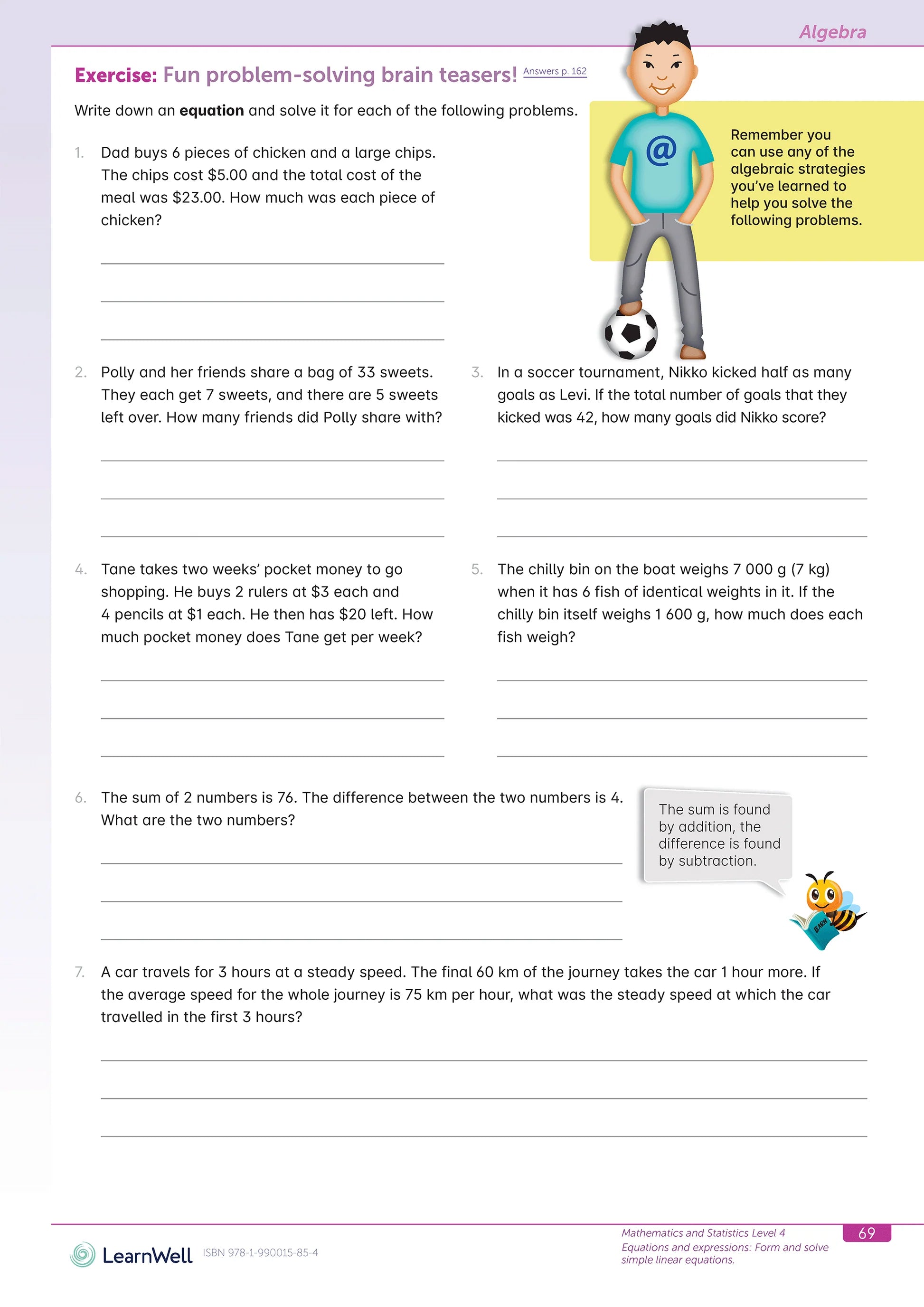 Learnwell Year 7 Mathematics Start Right Workbook