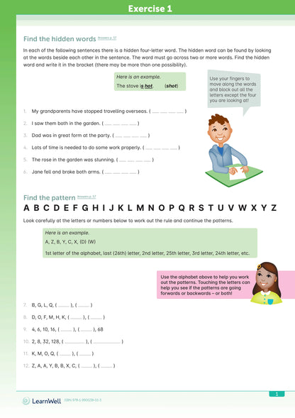 Learnwell Year 8 Logic and Problem Solving Start Right Workbook
