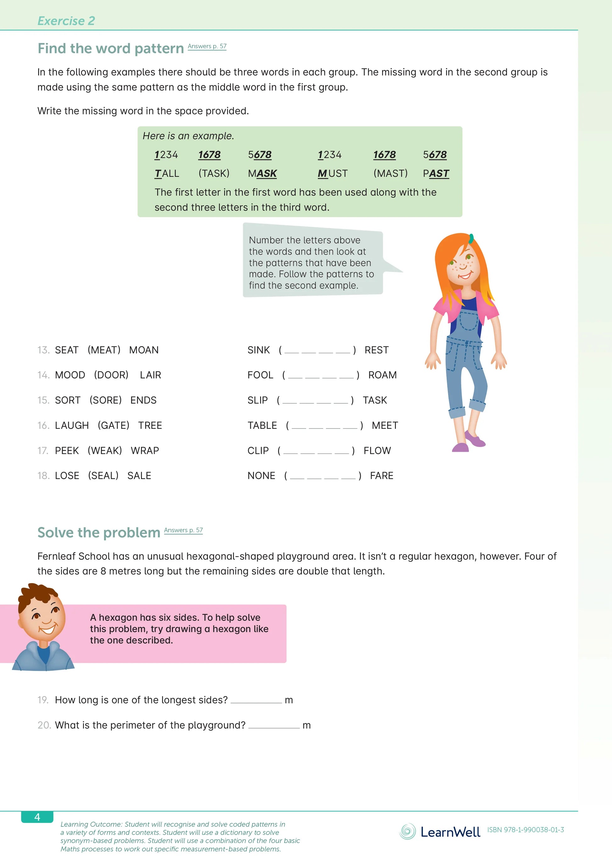 Learnwell Year 8 Logic and Problem Solving Start Right Workbook