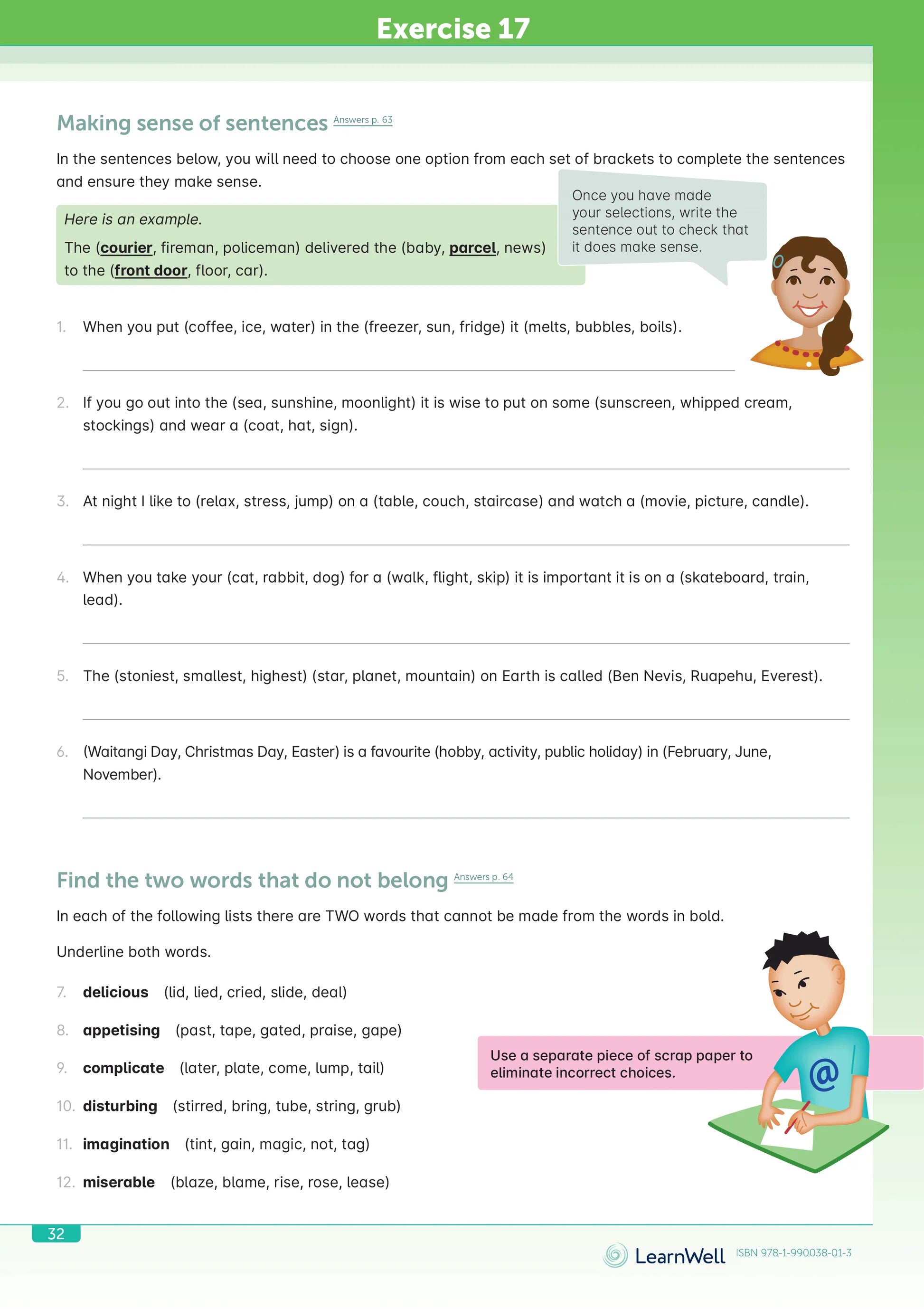 Learnwell Year 8 Logic and Problem Solving Start Right Workbook