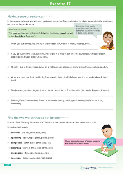 Learnwell Year 8 Logic and Problem Solving Start Right Workbook