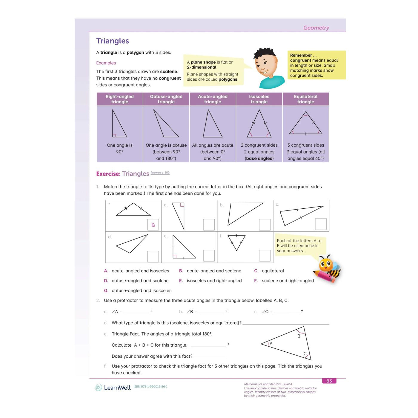 Learnwell Year 8 Mathematics Start Right Workbook