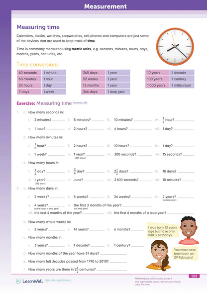 Learnwell Year 8 Mathematics Start Right Workbook