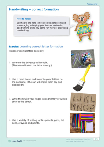 Learnwell Year 2 English Start Right Workbook