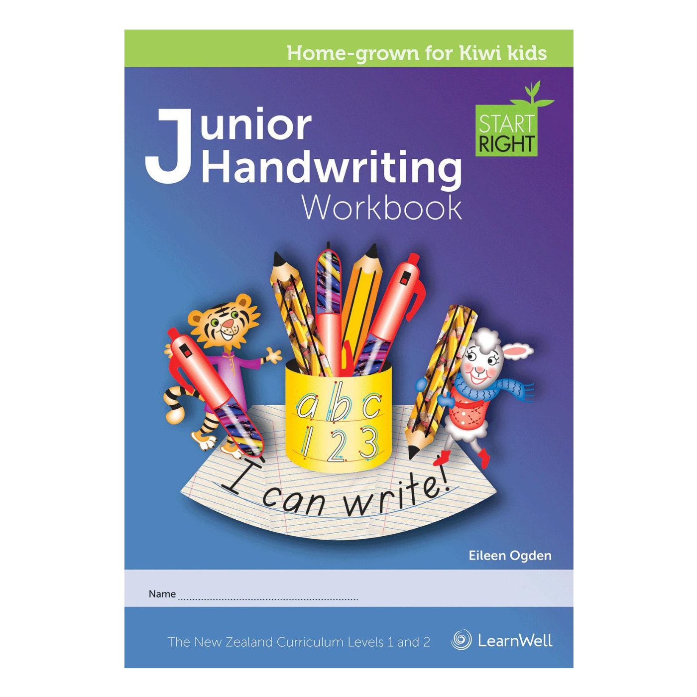 Learnwell Junior Handwriting Start Right Workbook Ages 5 to 8 Years ...