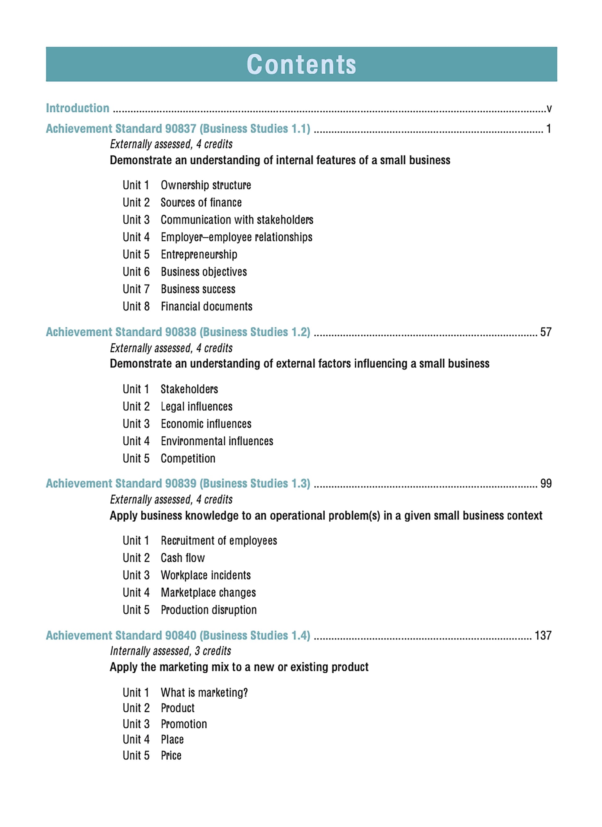 Learnwell Level 1 Business Studies Learning Workbook for NCEA Level 1 students by Jennie England