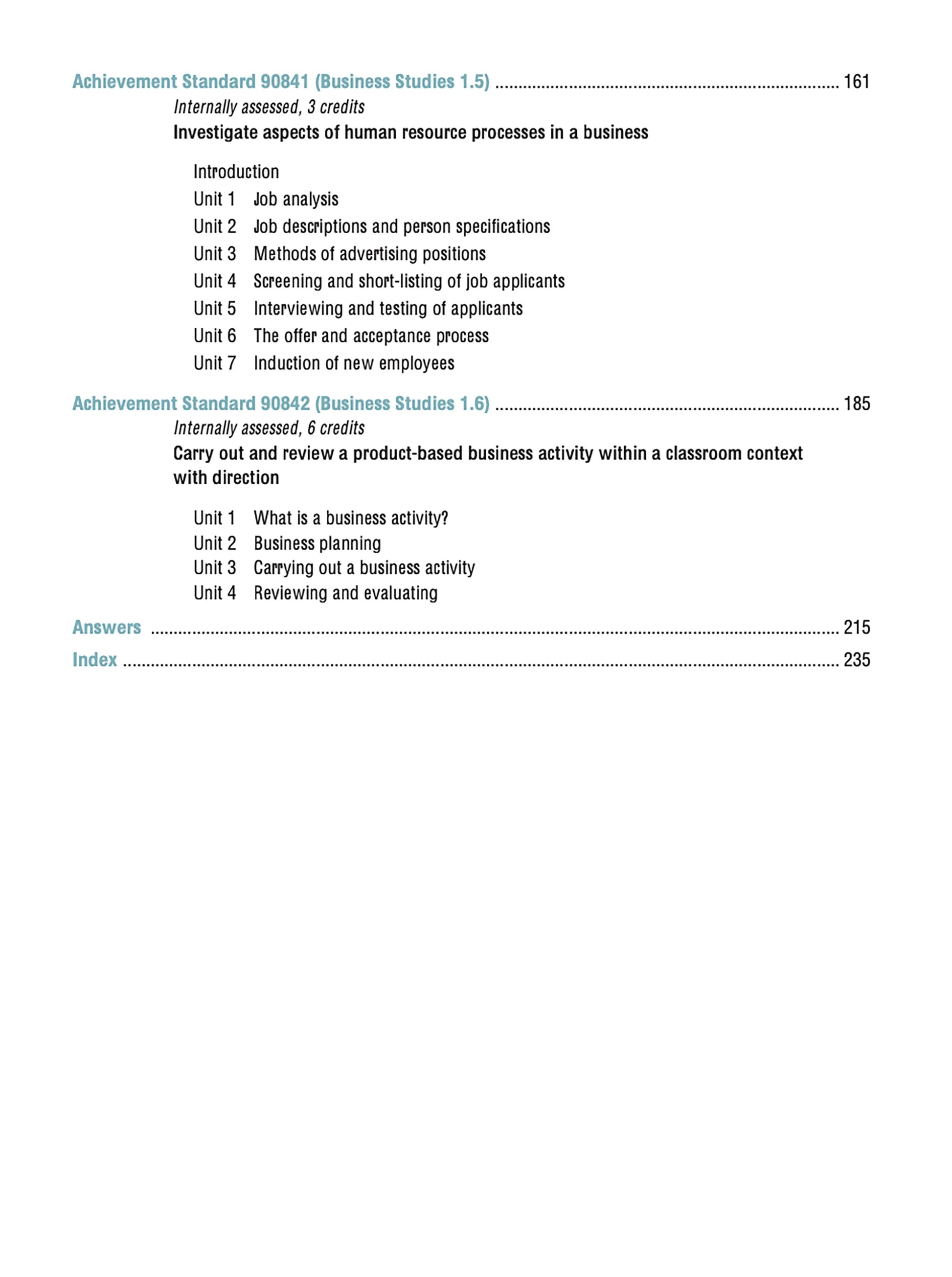 Learnwell Level 1 Business Studies Learning Workbook for NCEA Level 1 students by Jennie England