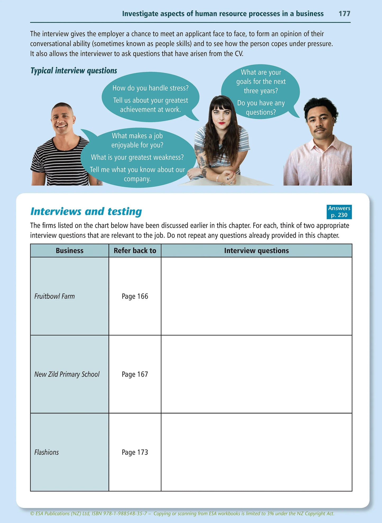 Learnwell Level 1 Business Studies Learning Workbook for NCEA Level 1 students by Jennie England