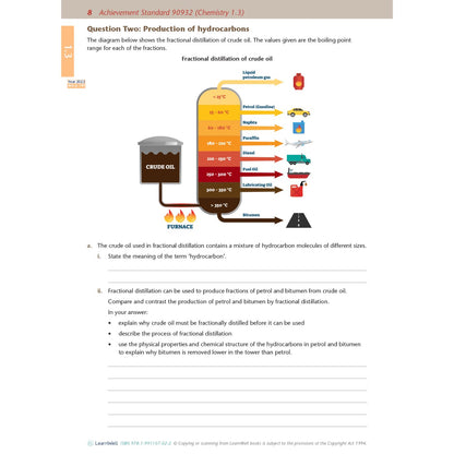 Learnwell Level 1 Chemistry AME Workbook – NCEA Study Guide NZ