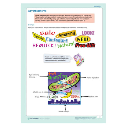 Learnwell Year 5 English Start Right Workbook