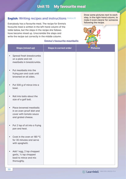 Learnwell Year 5 Homework Start Right Workbook