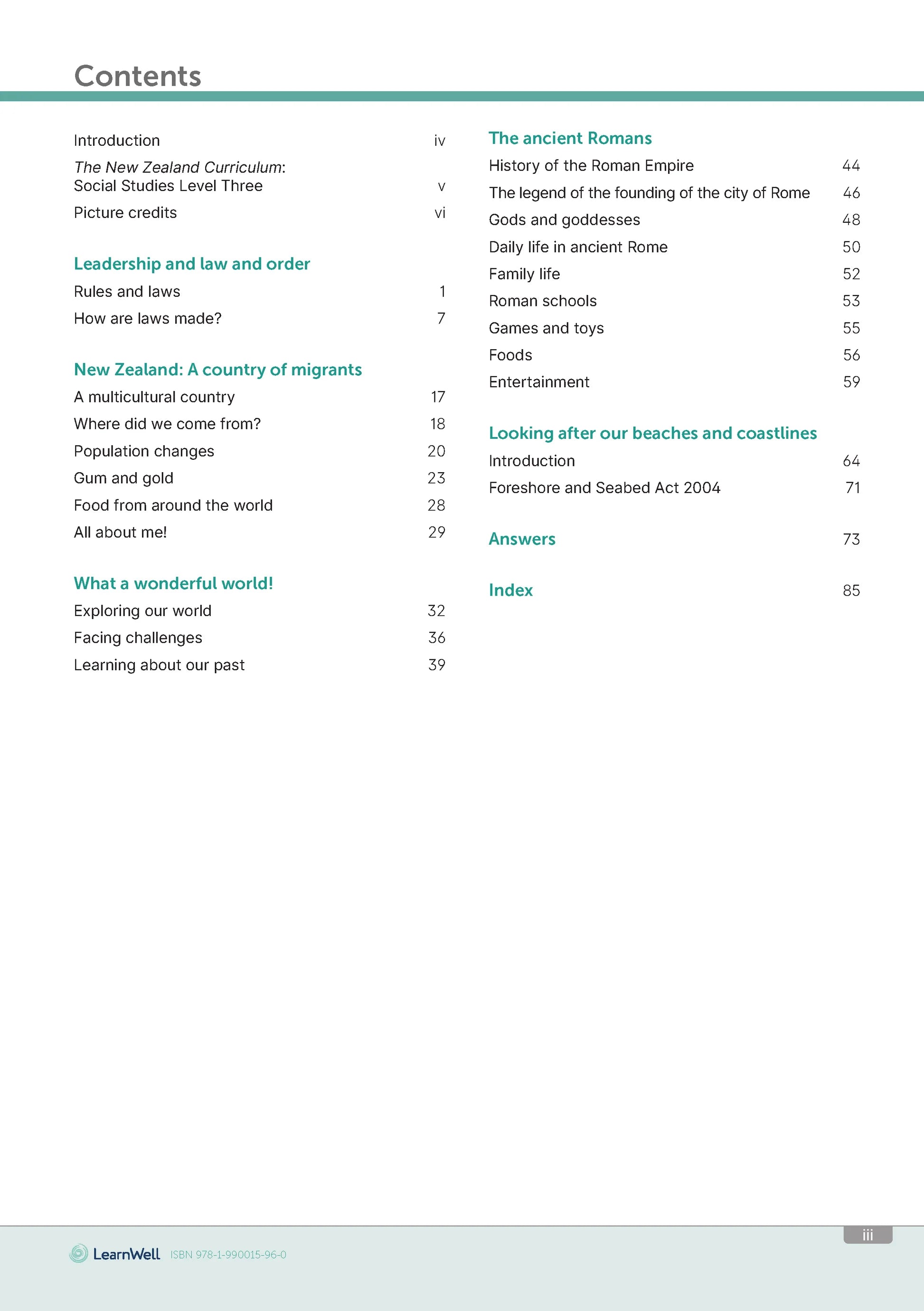 Learnwell Year 5 Social Studies Start Right Workbook