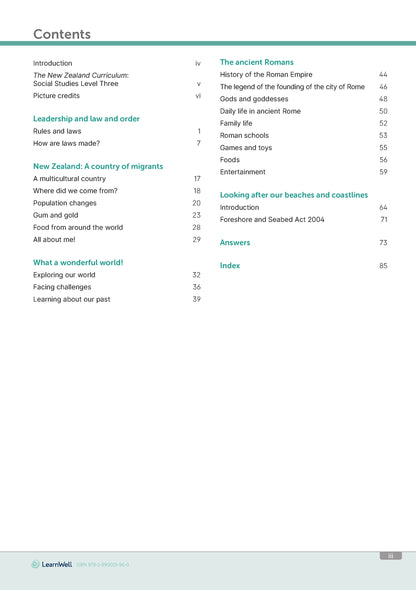 Learnwell Year 5 Social Studies Start Right Workbook