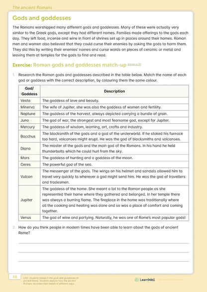 Learnwell Year 5 Social Studies Start Right Workbook