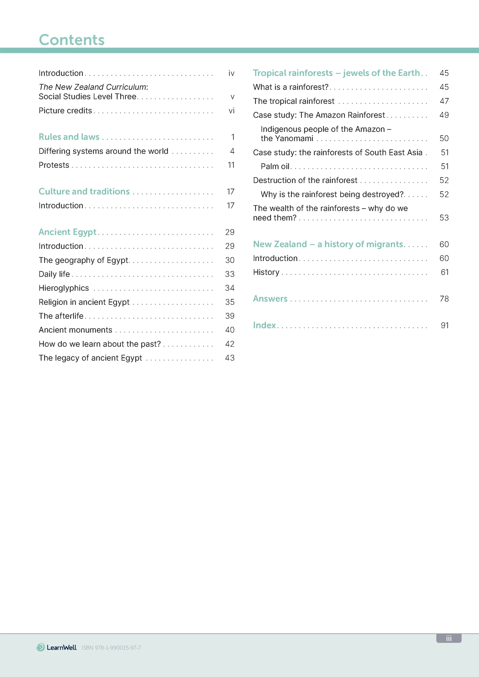 LearnWell Year 6 Social Studies Start Right Workbook