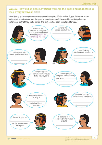 LearnWell Year 6 Social Studies Start Right Workbook