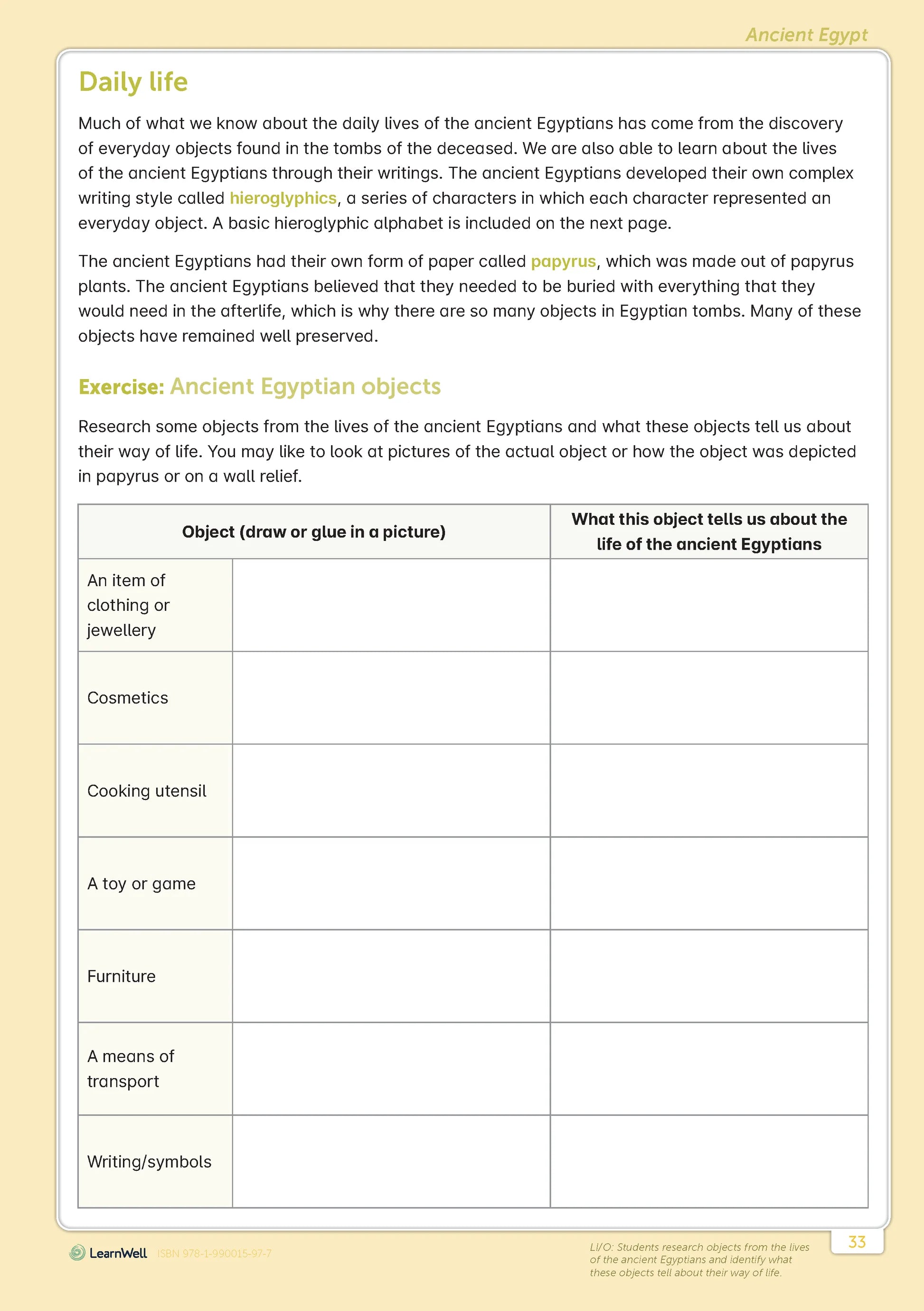LearnWell Year 6 Social Studies Start Right Workbook