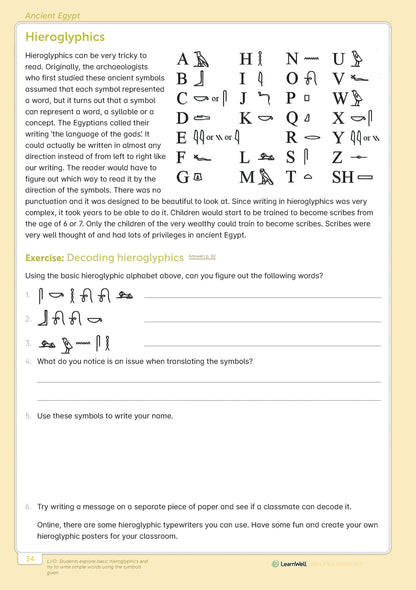 LearnWell Year 6 Social Studies Start Right Workbook