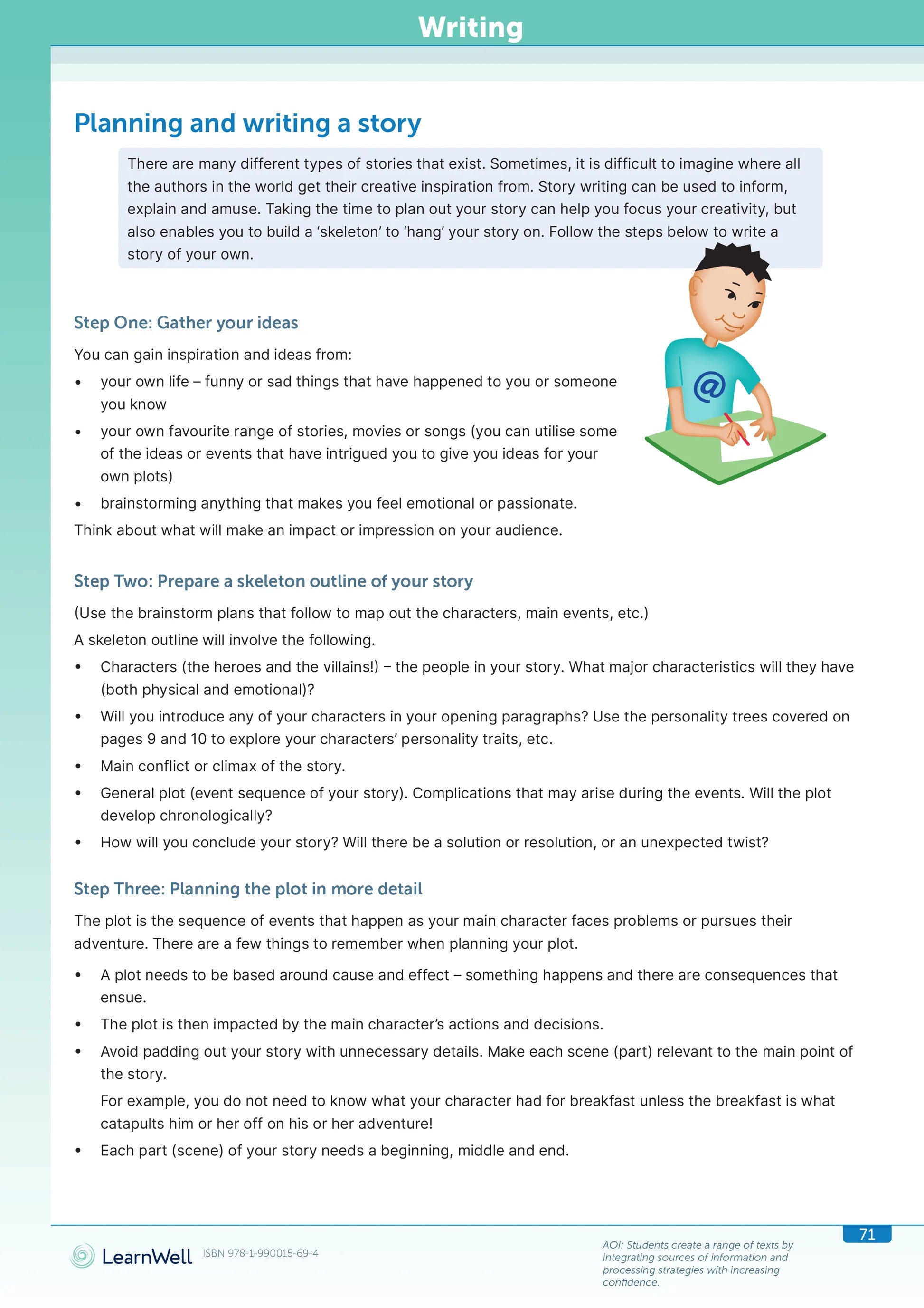 Learnwell Year 7 English Start Right Workbook