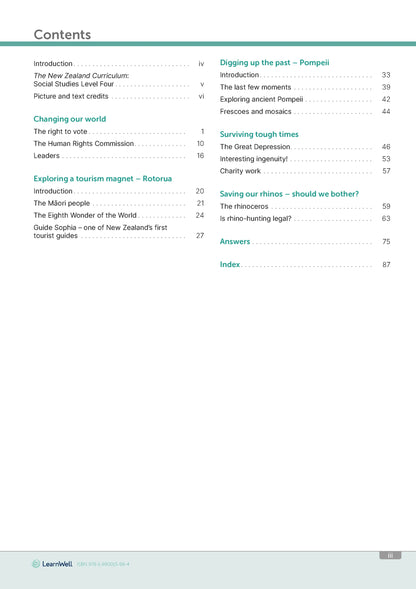 Learnwell Year 7 Social Studies Start Right Workbook