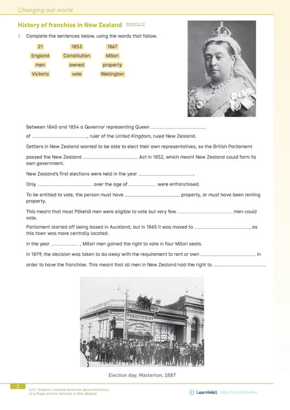 Learnwell Year 7 Social Studies Start Right Workbook