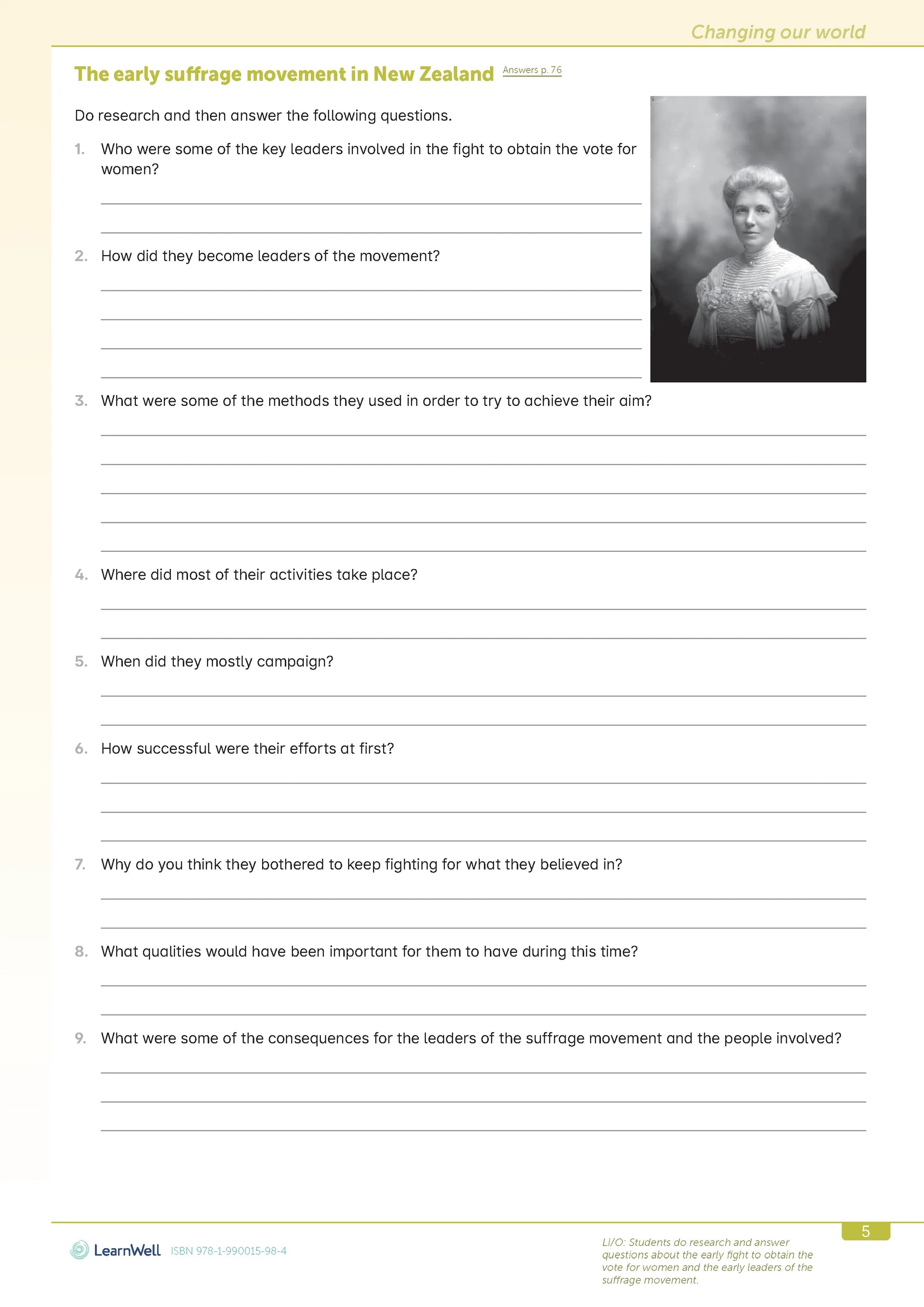 Learnwell Year 7 Social Studies Start Right Workbook