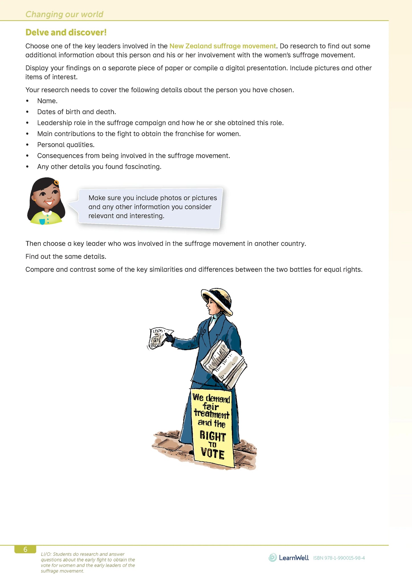 Learnwell Year 7 Social Studies Start Right Workbook