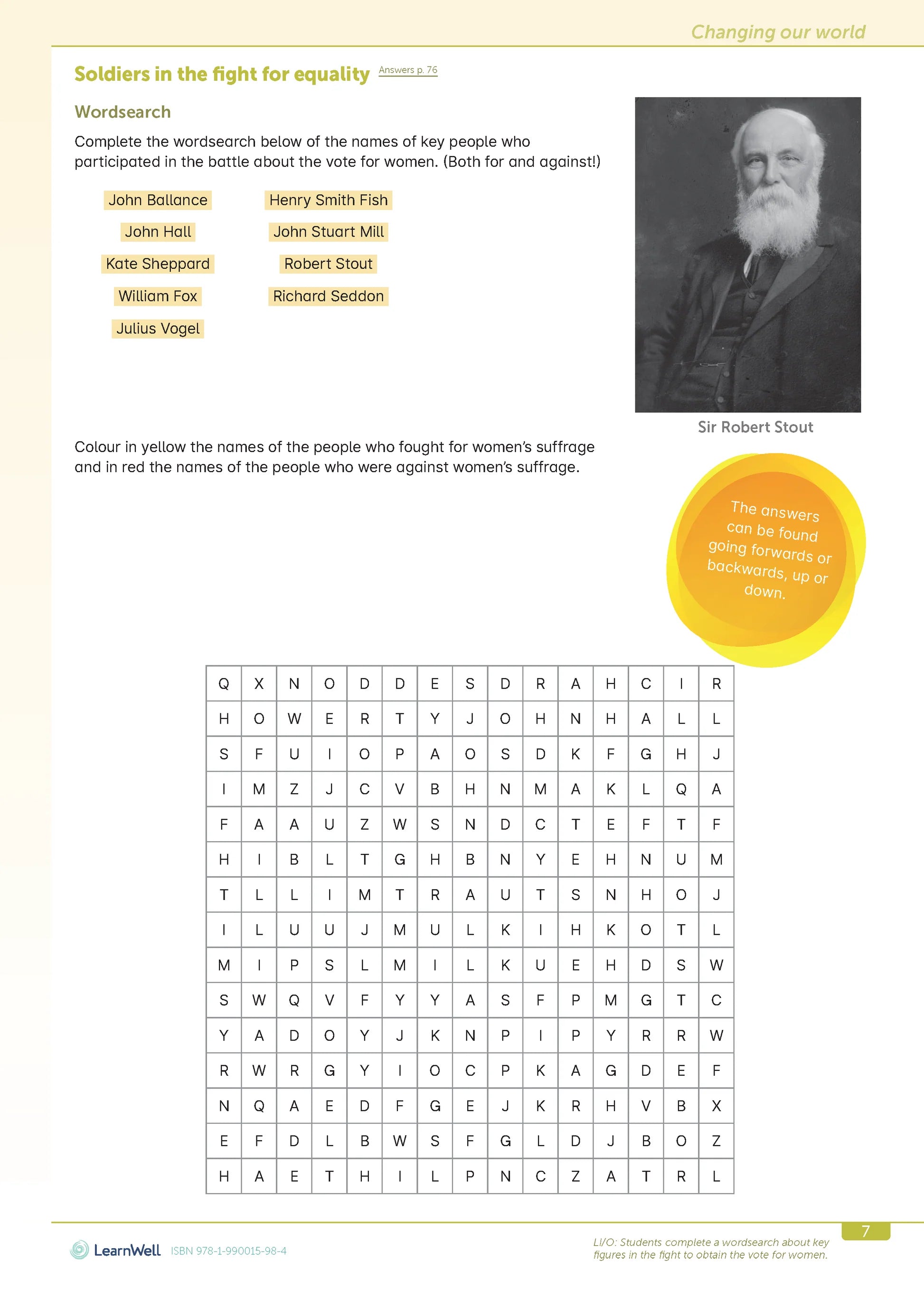 Learnwell Year 7 Social Studies Start Right Workbook