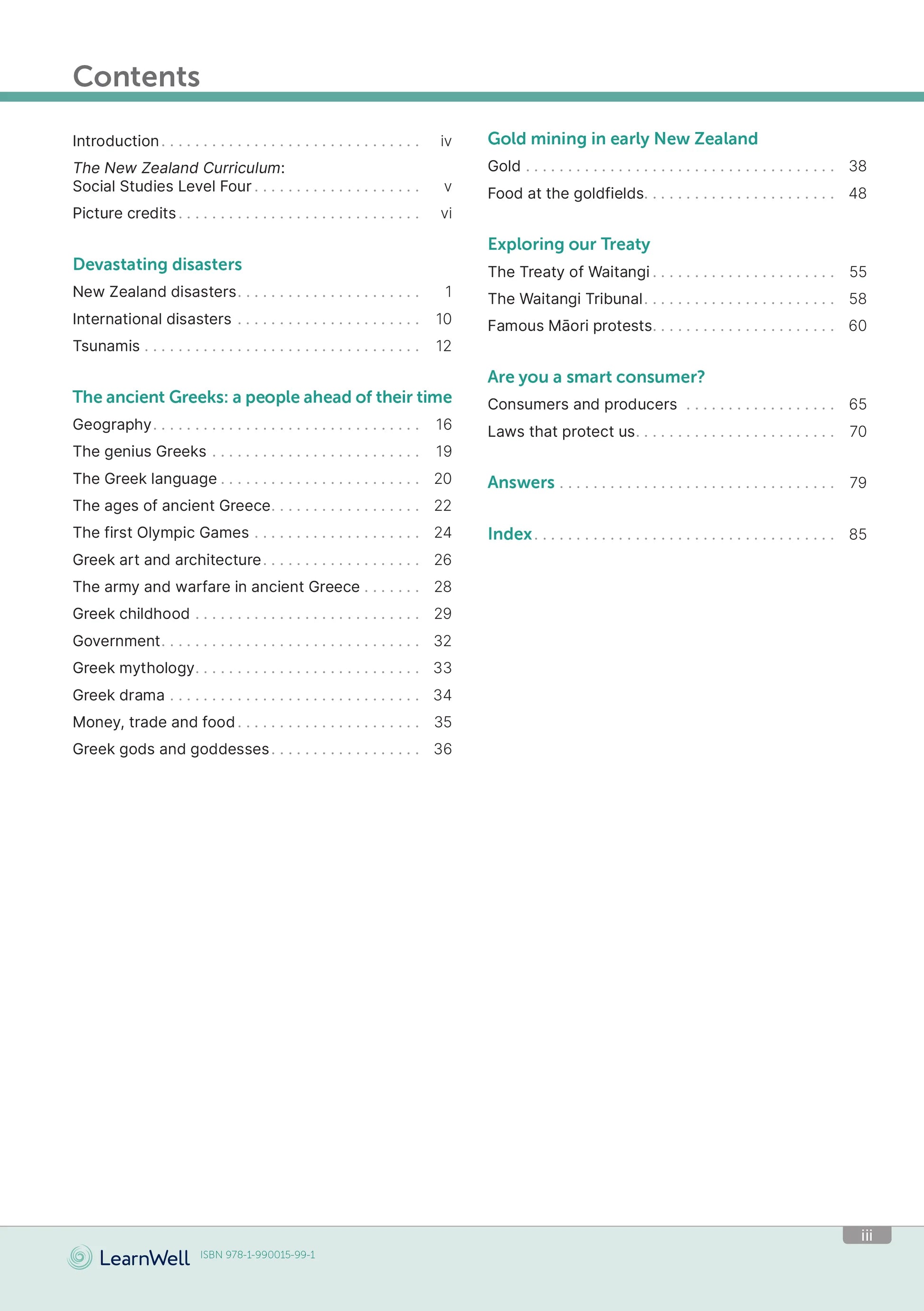 Learnwell Year 8 Social Studies Start Right Workbook