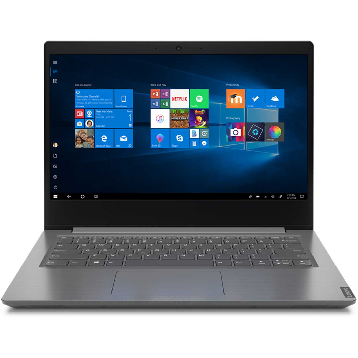 Lenovo Educational Laptop 14" HD Intel Celeron 8GB 256GB SSD Win10 Home