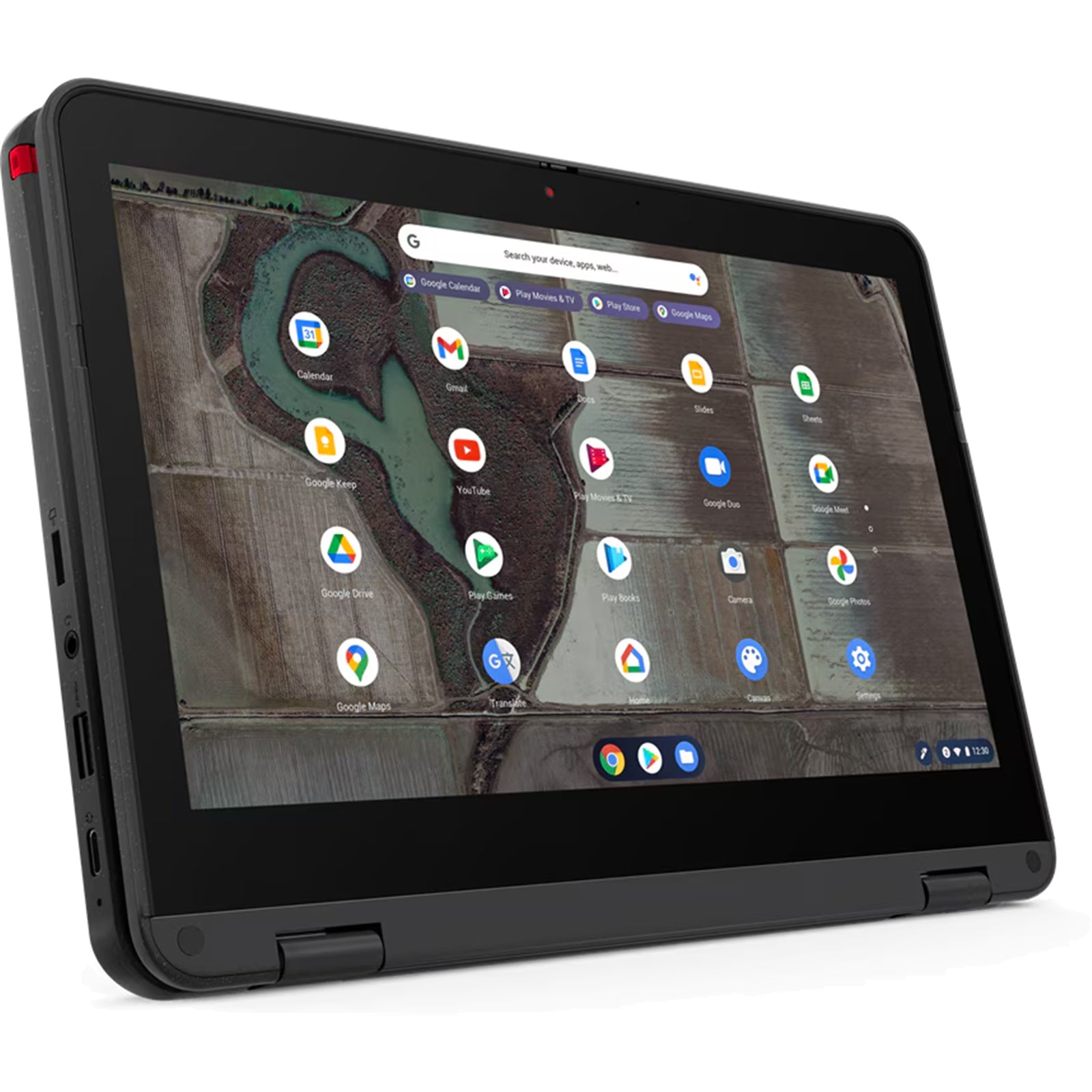 Lenovo Chromebook G3 11.6" HD Touch Screen Flip – Intel N5100, 4GB RAM, 64GB eMMC, ChromeOS, with Stylus Pen