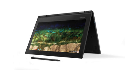 Lenovo Chromebook G3 11.6" HD Touch Screen Flip – Intel N5100, 4GB RAM, 64GB eMMC, ChromeOS, with Stylus Pen