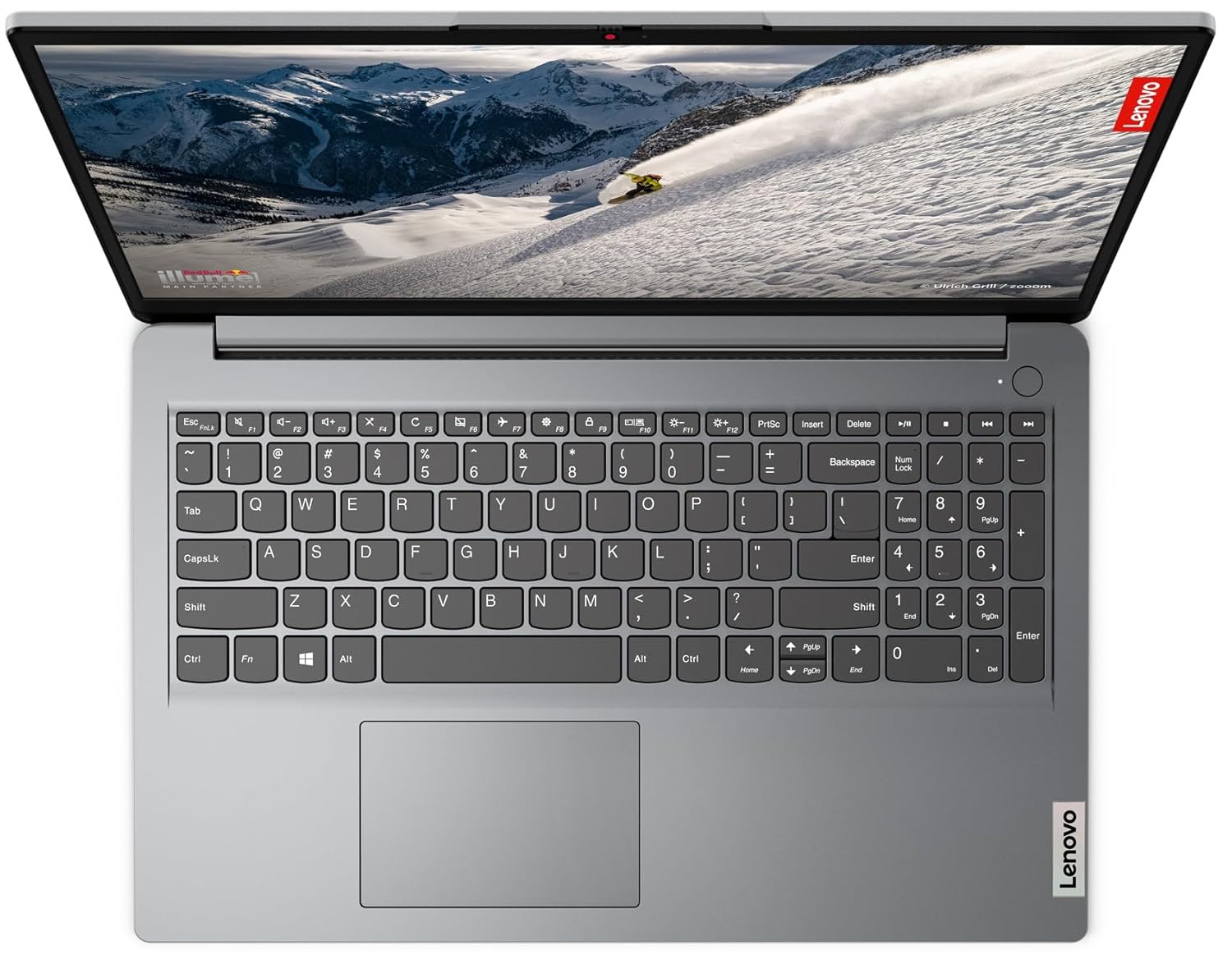 Lenovo Laptop 15.6" Full-HD Screen Intel Celeron 4500 8GB 256GB Win 11 Wi-Fi 6 Dolby Audio™ Speakers